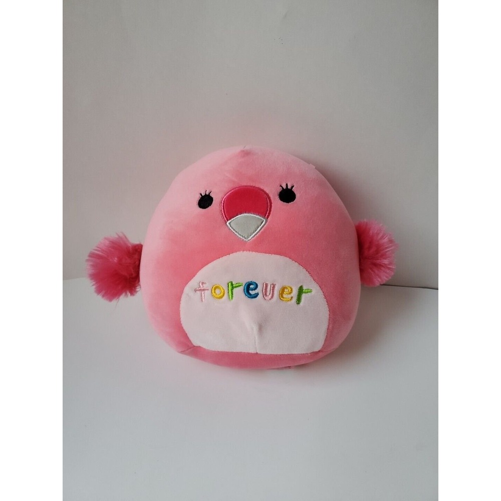 Squishmallows 7" Cookie the Pink Flamingo Forever Bestie Squad Plush (7 Inches)